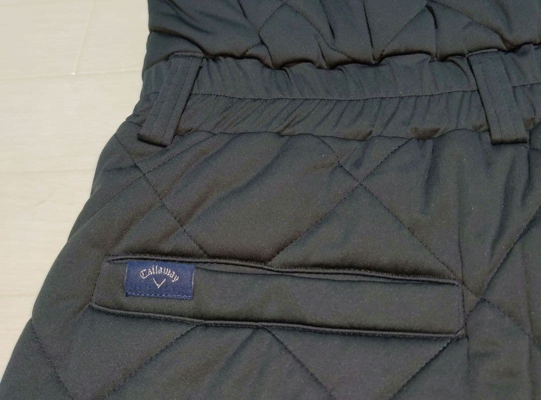 rena mom ♫　キャロウェイ中綿ワンピースS黒ブラック