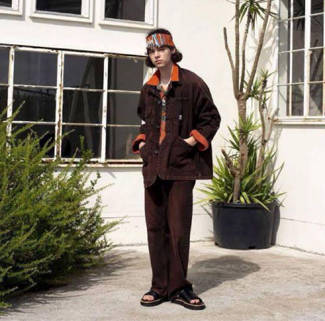 美品 DAIRIKU 20ss カバーオール　サンセットオレンジ