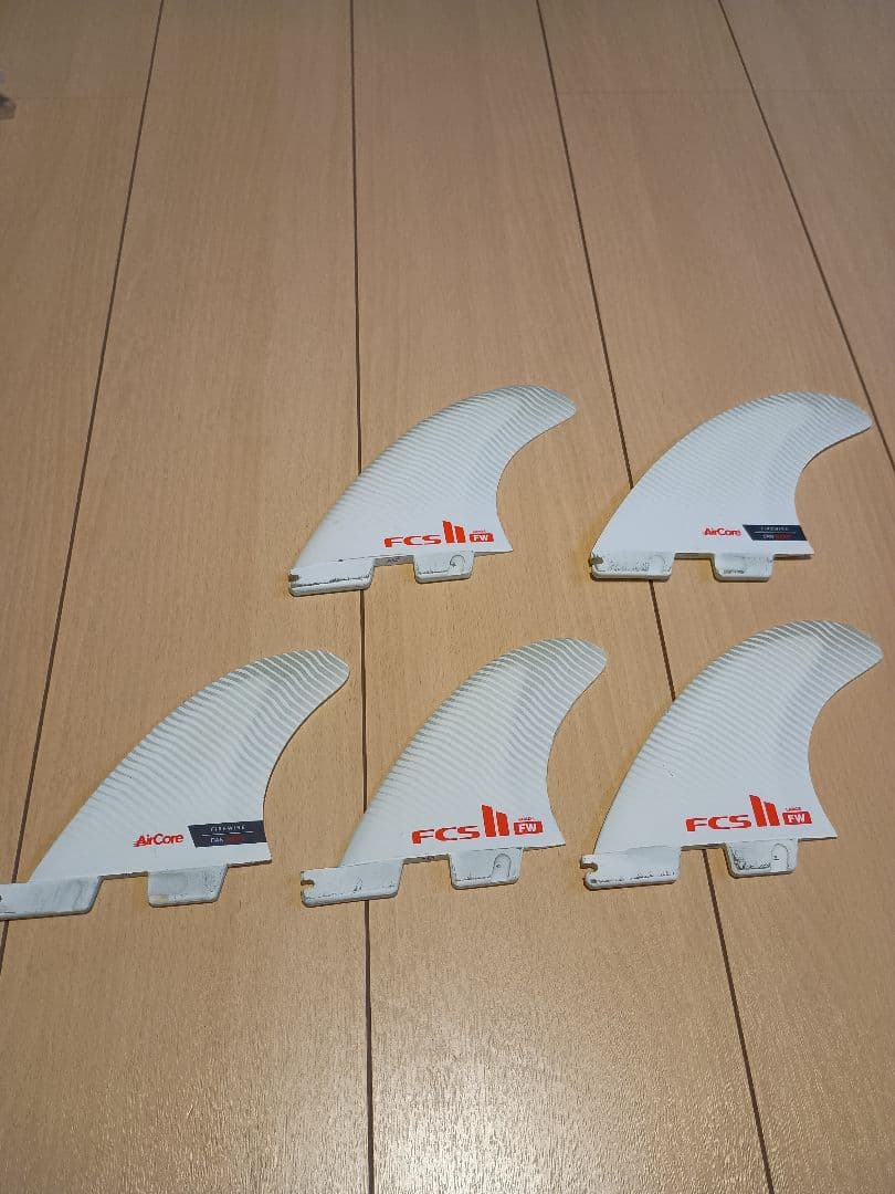 FCS II AirCore Dan Mannトライフィンリアフィン 5枚セット