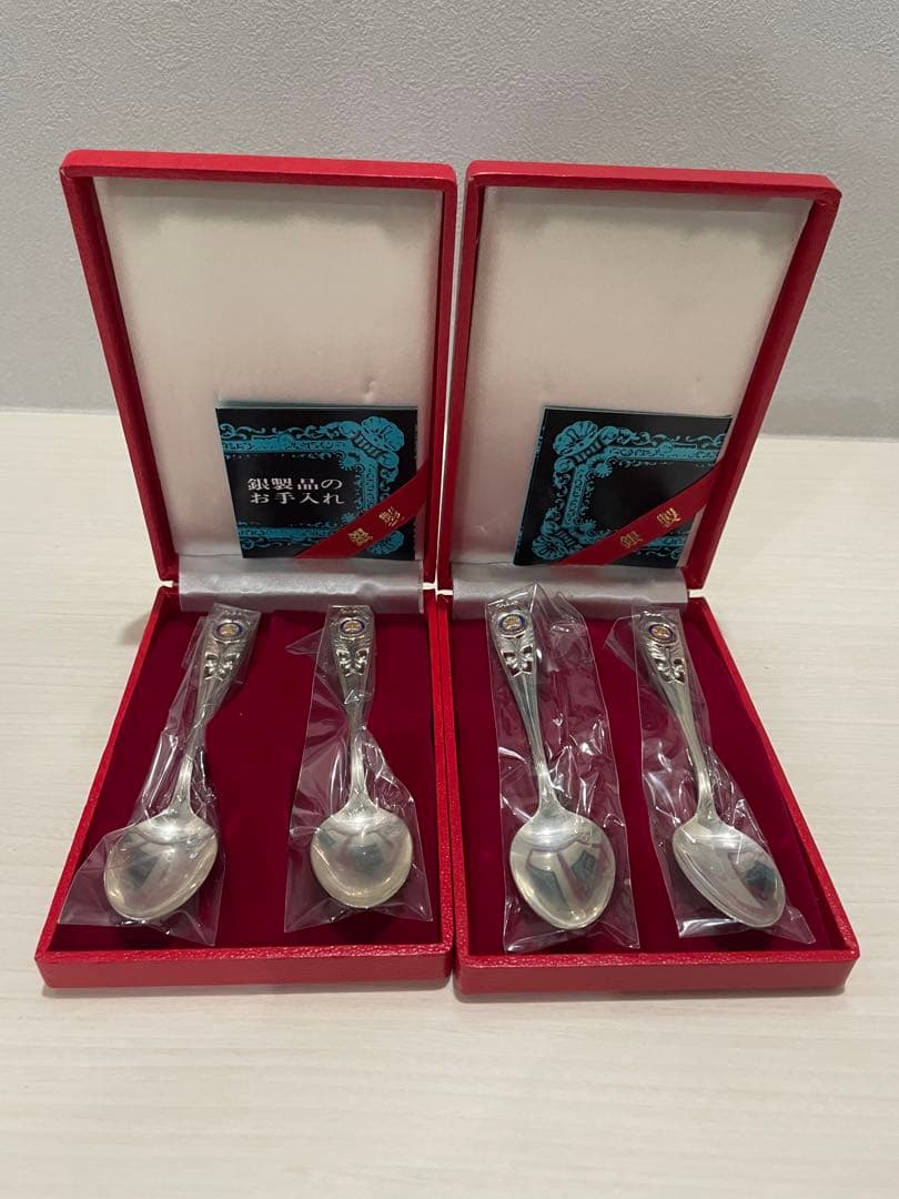 ロータリークラブ　銀製スプーン4本　SILVER925