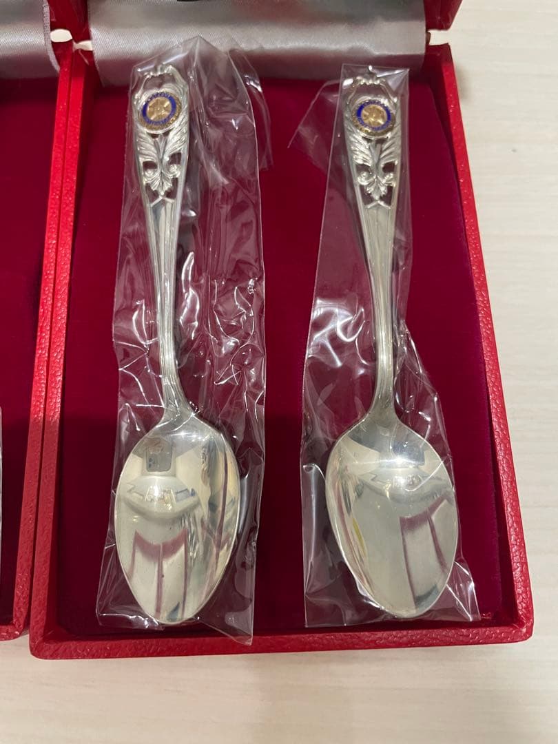 ロータリークラブ　銀製スプーン4本　SILVER925