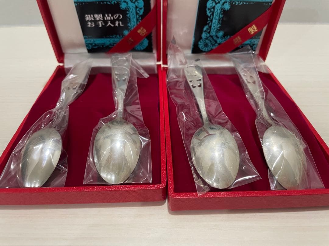 ロータリークラブ　銀製スプーン4本　SILVER925