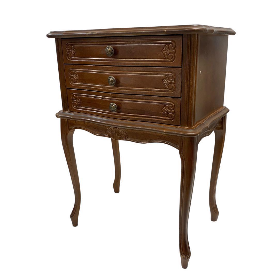 SF32 猫脚 リビングチェスト サイドチェスト イタリア製 3段 コンソール