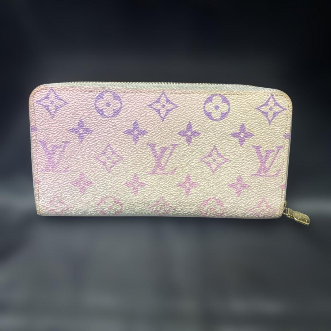Louis Vuitton 長財布 ジッピーウォレット　ピンク紫グラデーション
