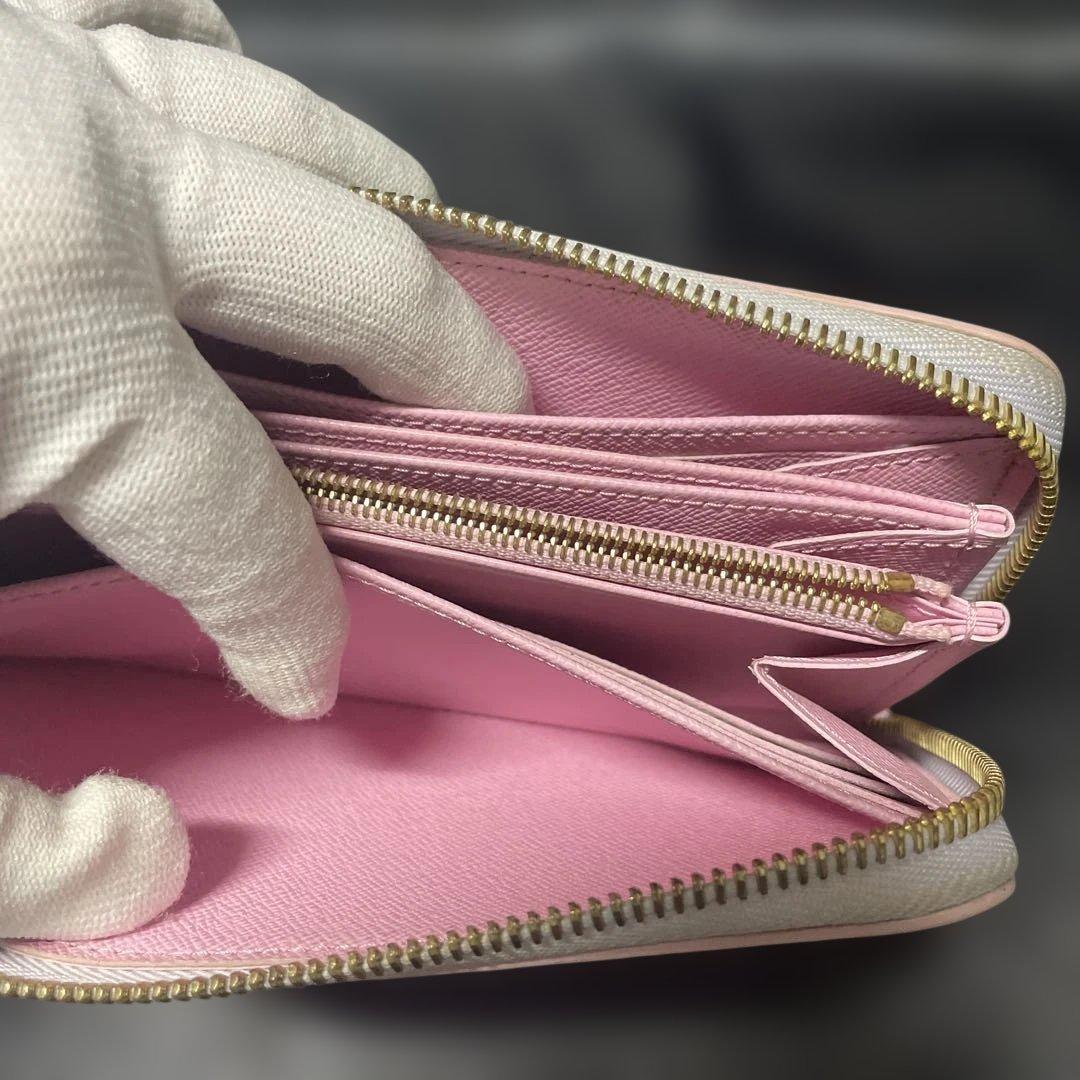 Louis Vuitton 長財布 ジッピーウォレット　ピンク紫グラデーション