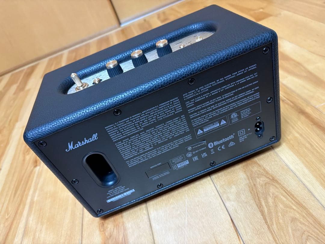Marshall Acton III ブラック ワイヤレススピーカー