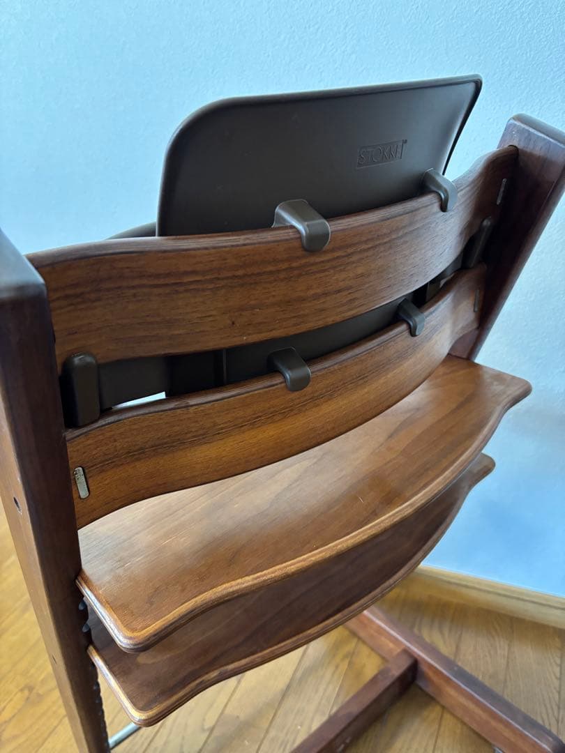 ストッケ　トリップ トラップ　ベビーセット　アメリカンウォールナット　オーク