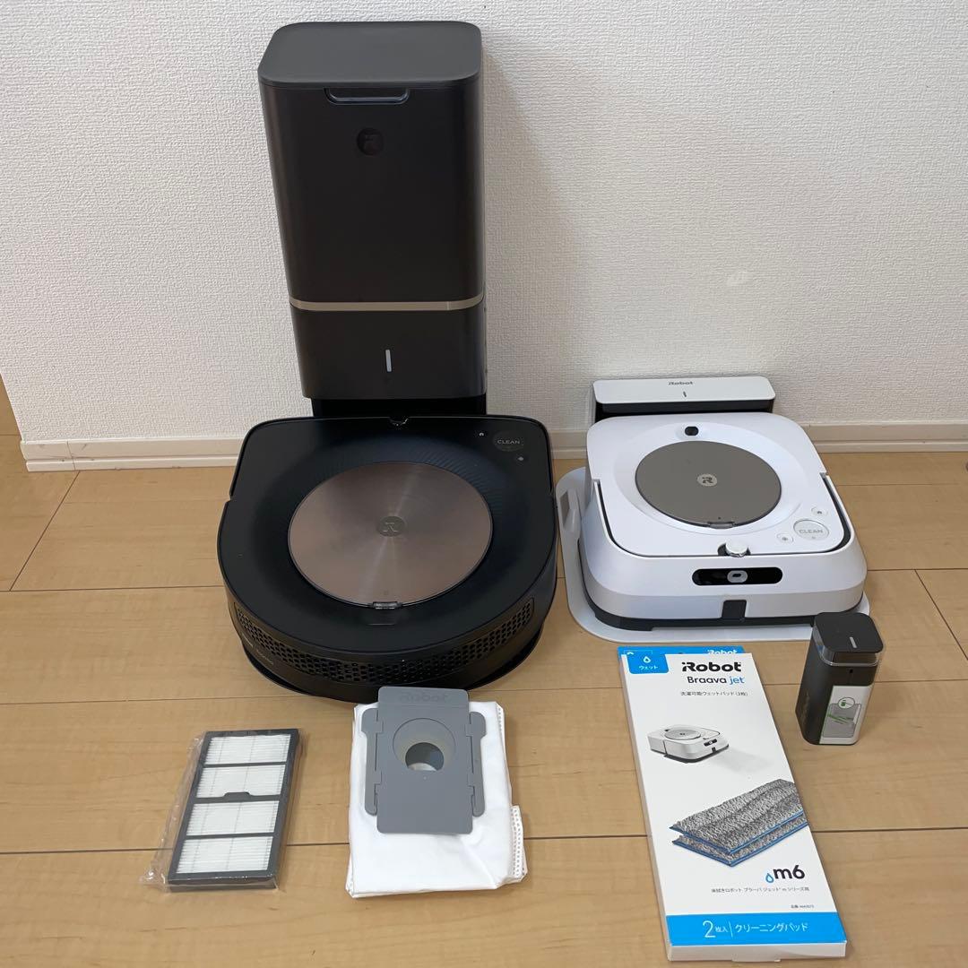 iRobot Braava jet m6 & Roomba s9+ セット