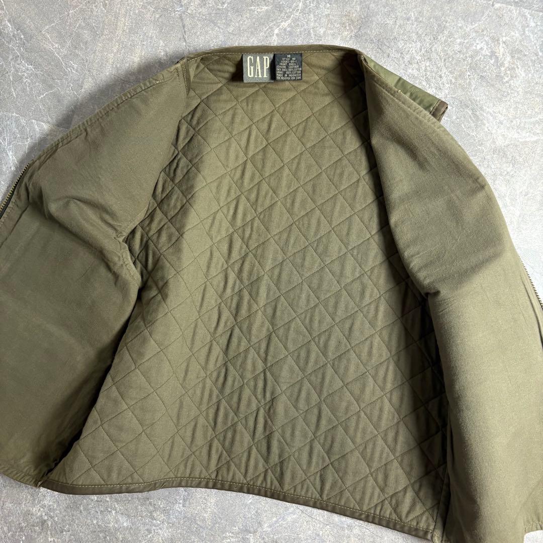 special OLD GAP〈レザーキルティングベスト 90s M 本革〉