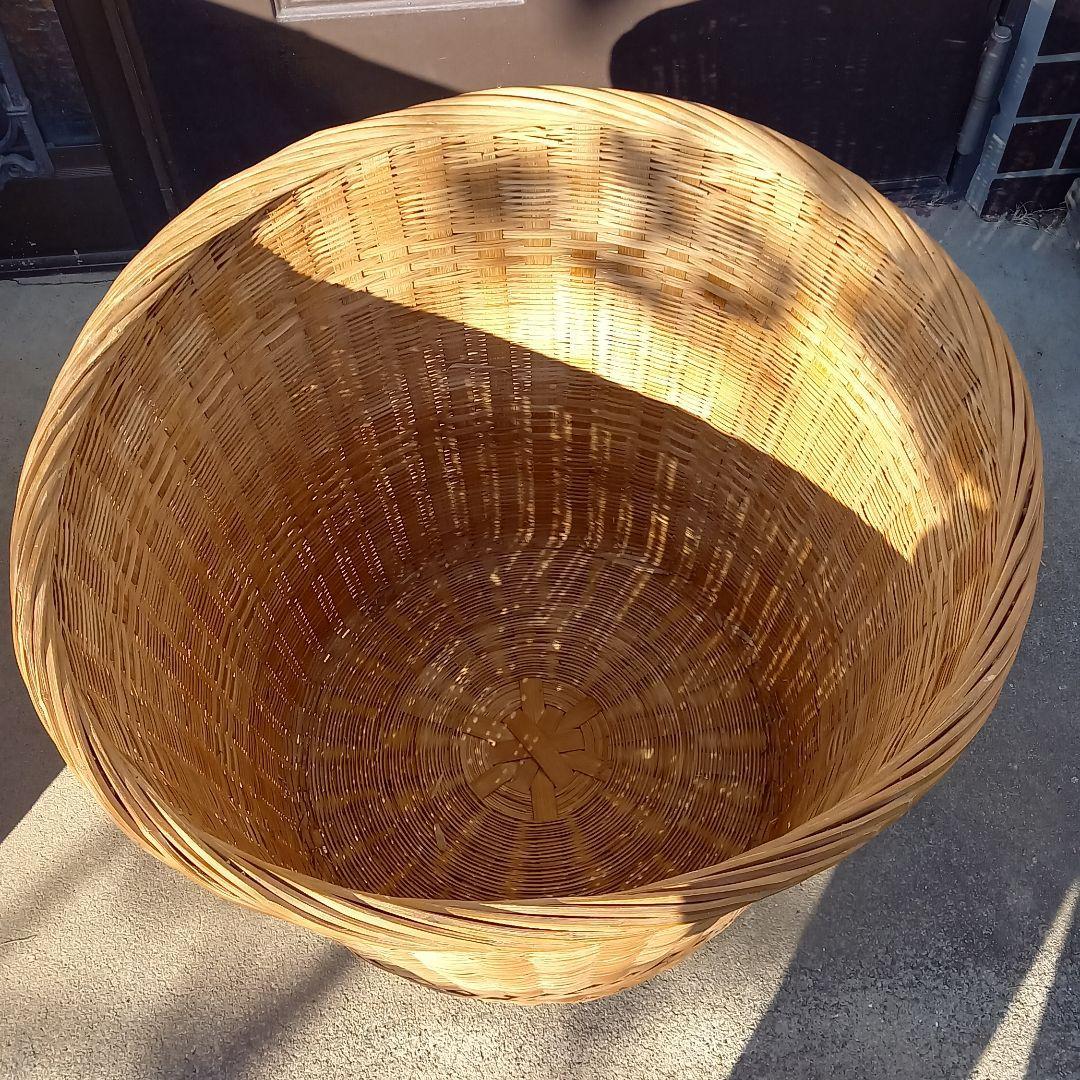 竹ざる　 かご　 竹細工 　竹籠　 天然素材 ３点