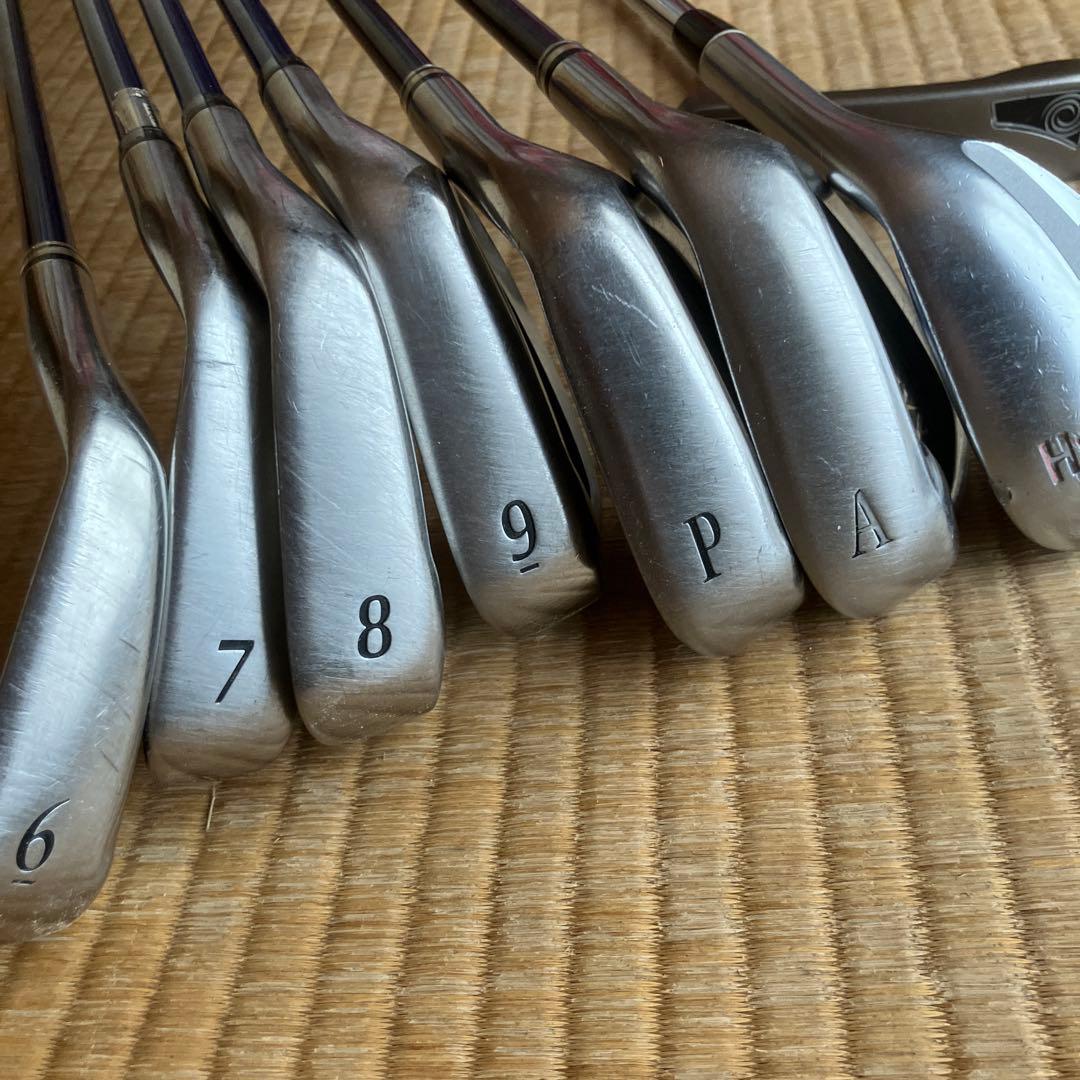 アイアンセット 6, 7, 8, 9, P, A, HW