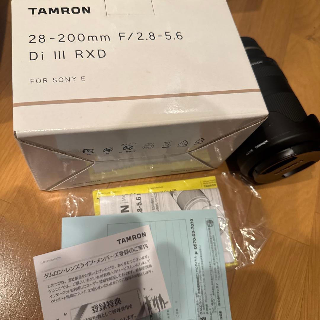デジタルカメラ TAMRON 28-200mm F/2.8-5.6 Di III RXD