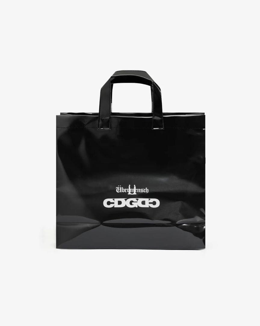 バッグ CDG x G-DRAGON Paper PU Bag \"Black\"