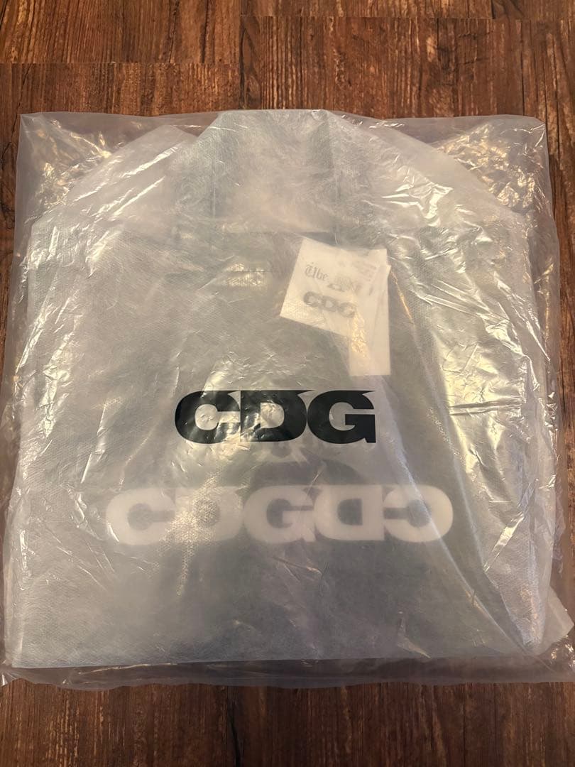 バッグ CDG x G-DRAGON Paper PU Bag \"Black\"