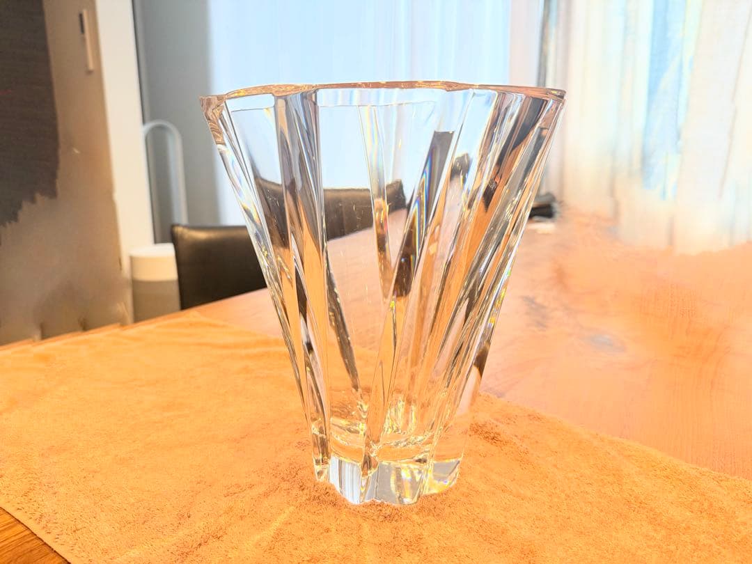 大幅値引き　バカラ　オブジェクティフ　花瓶　フラワー　ベース