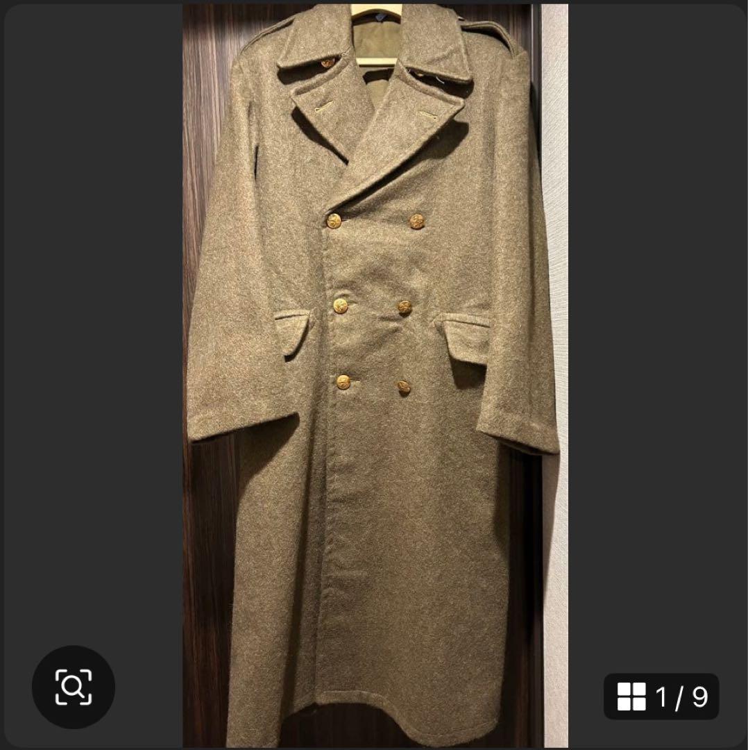 Special! ベルギー軍 50s オフィサーコート ヴィンテージ オリーブ