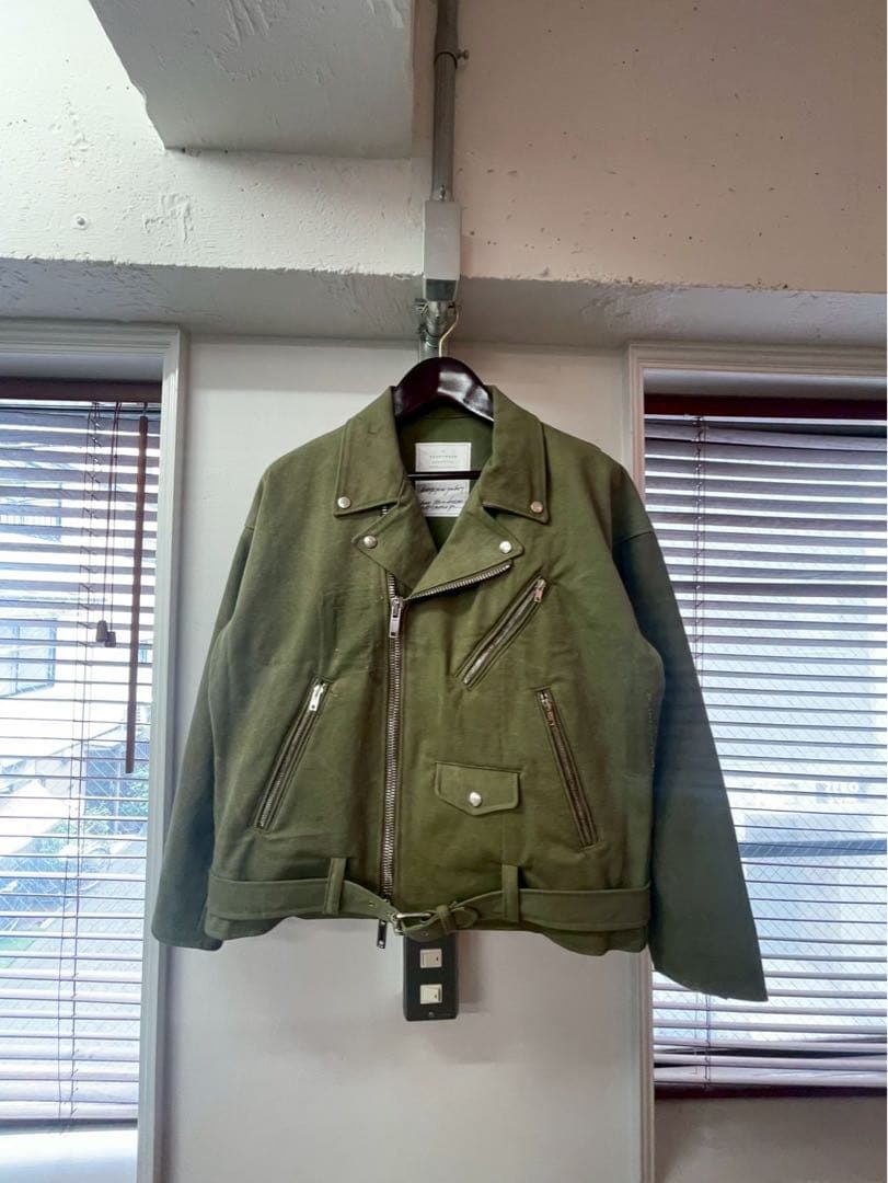 READYMADE MOTORCYCLE JACKET サイズ1カーキ