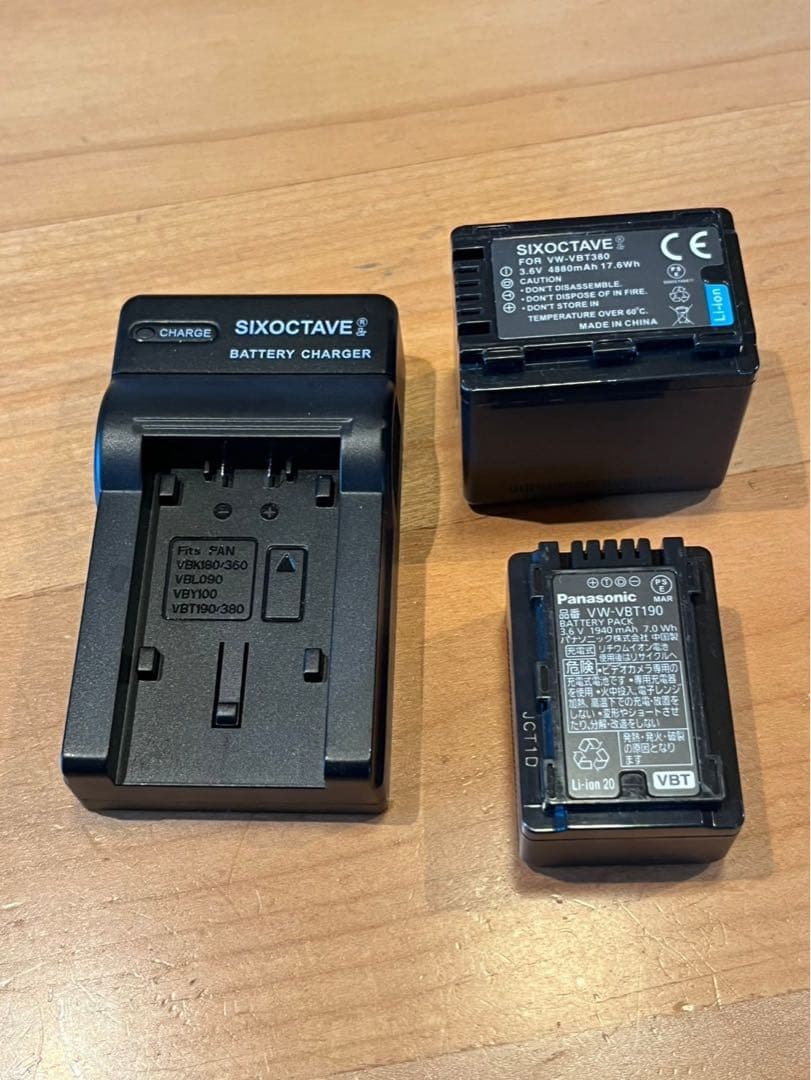 Panasonic HC-V480MS ビデオカメラ　箱無し