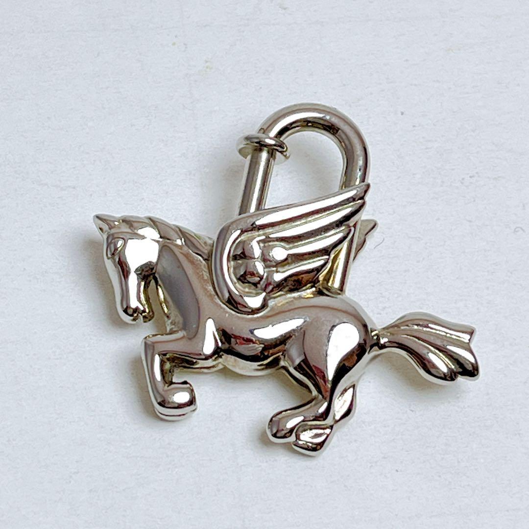 エルメス　ペガサス　カデナ　シルバー　チャーム