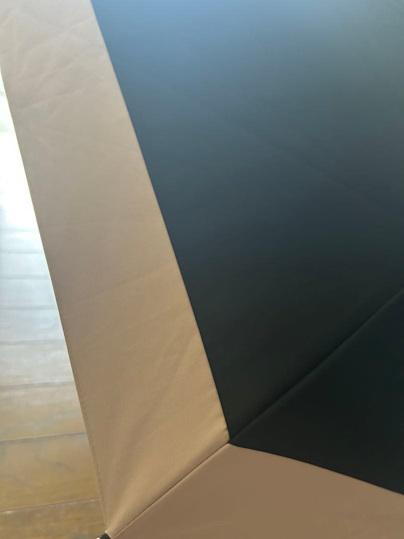 サンバリア折りたたみ日傘 ３段折 / コンビ　ブラック　美品