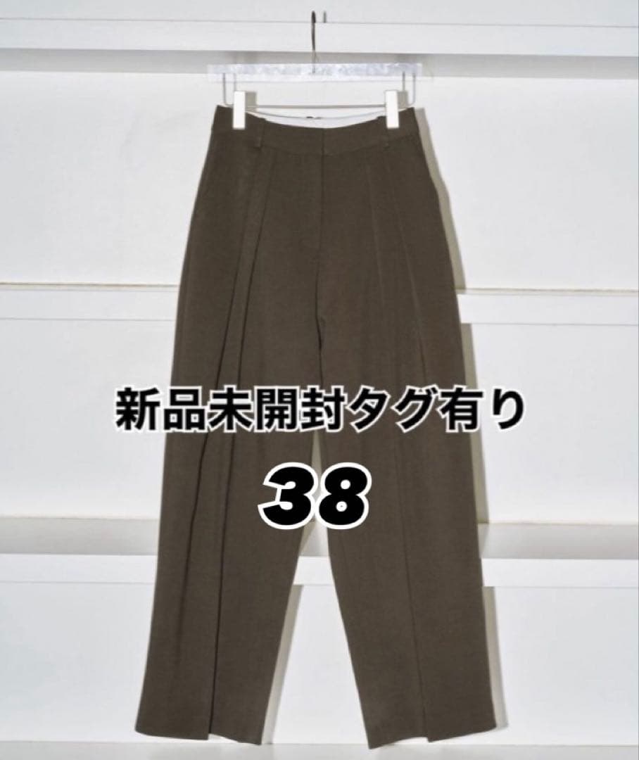 【新品】todayful bonding wide trousers 38