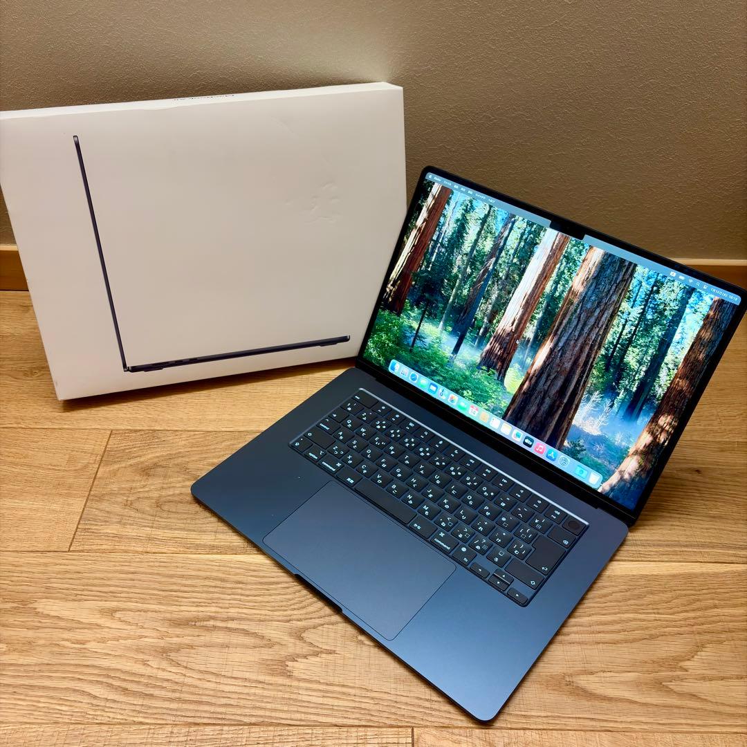 【新品同様】MacBook Air (15インチ, M3, 2024) 保証付き