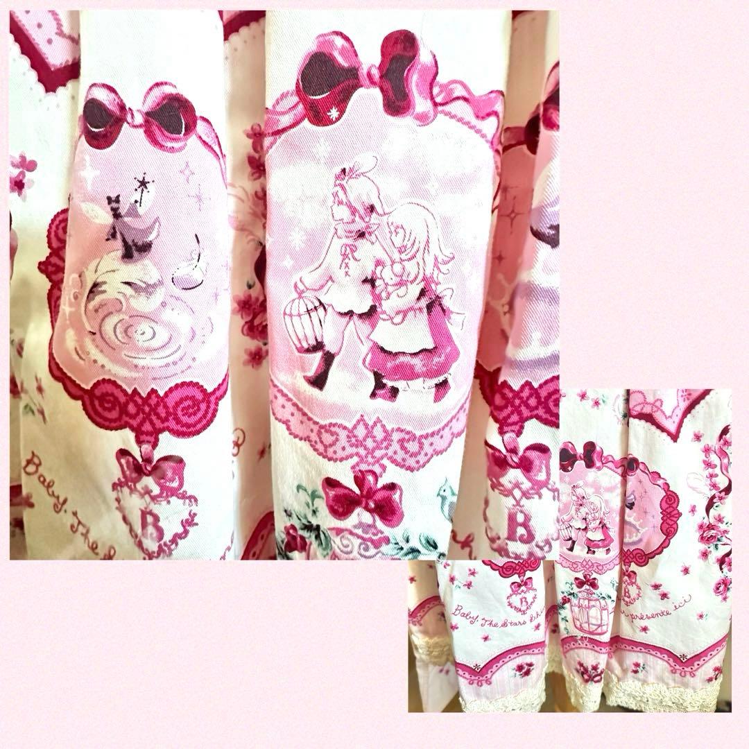 専用です◆BABY 青い鳥 ジャンパースカート ロリータ童話柄