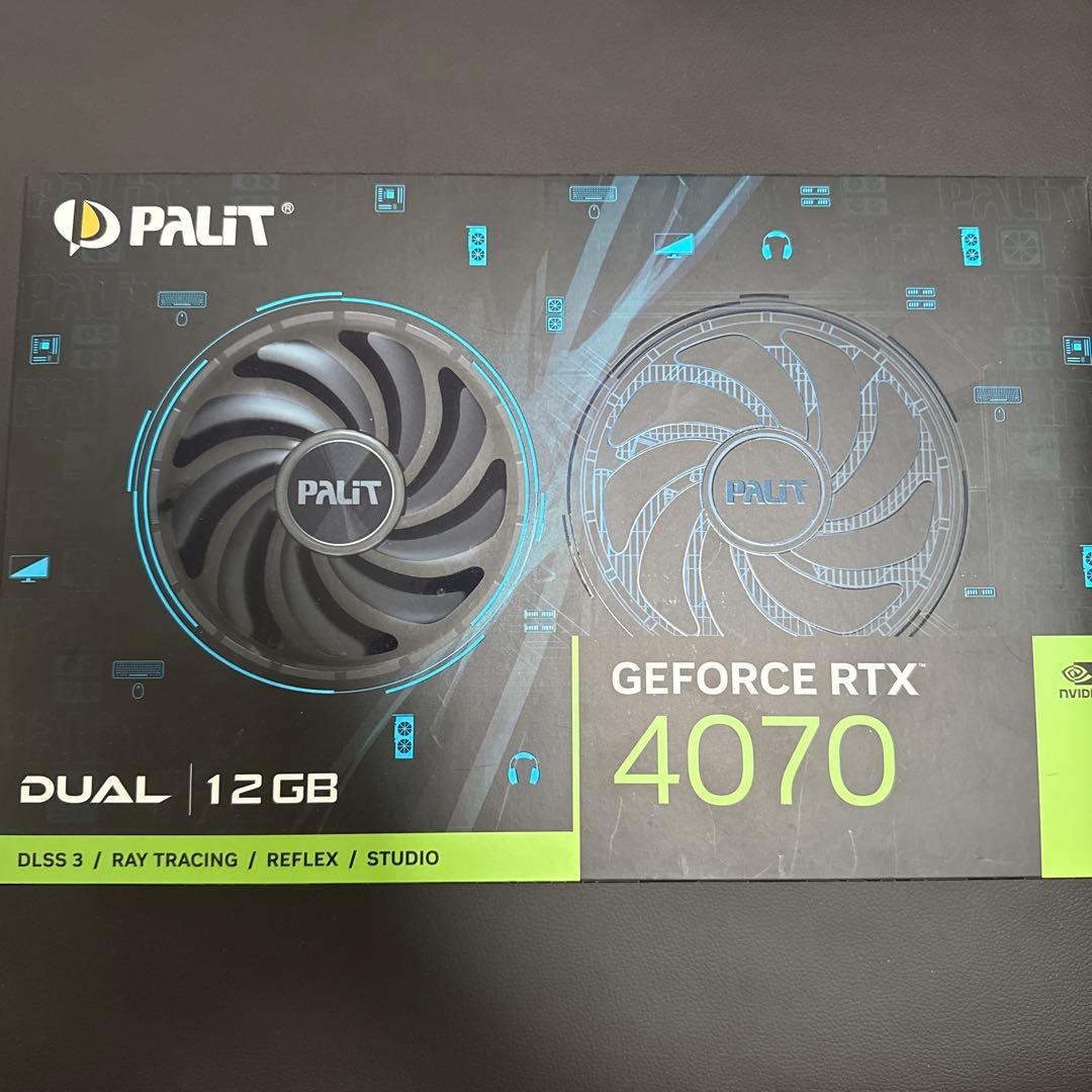 グラフィックボード・グラボ・ビデオカード PALIT GeForce RTX 4070 12GB
