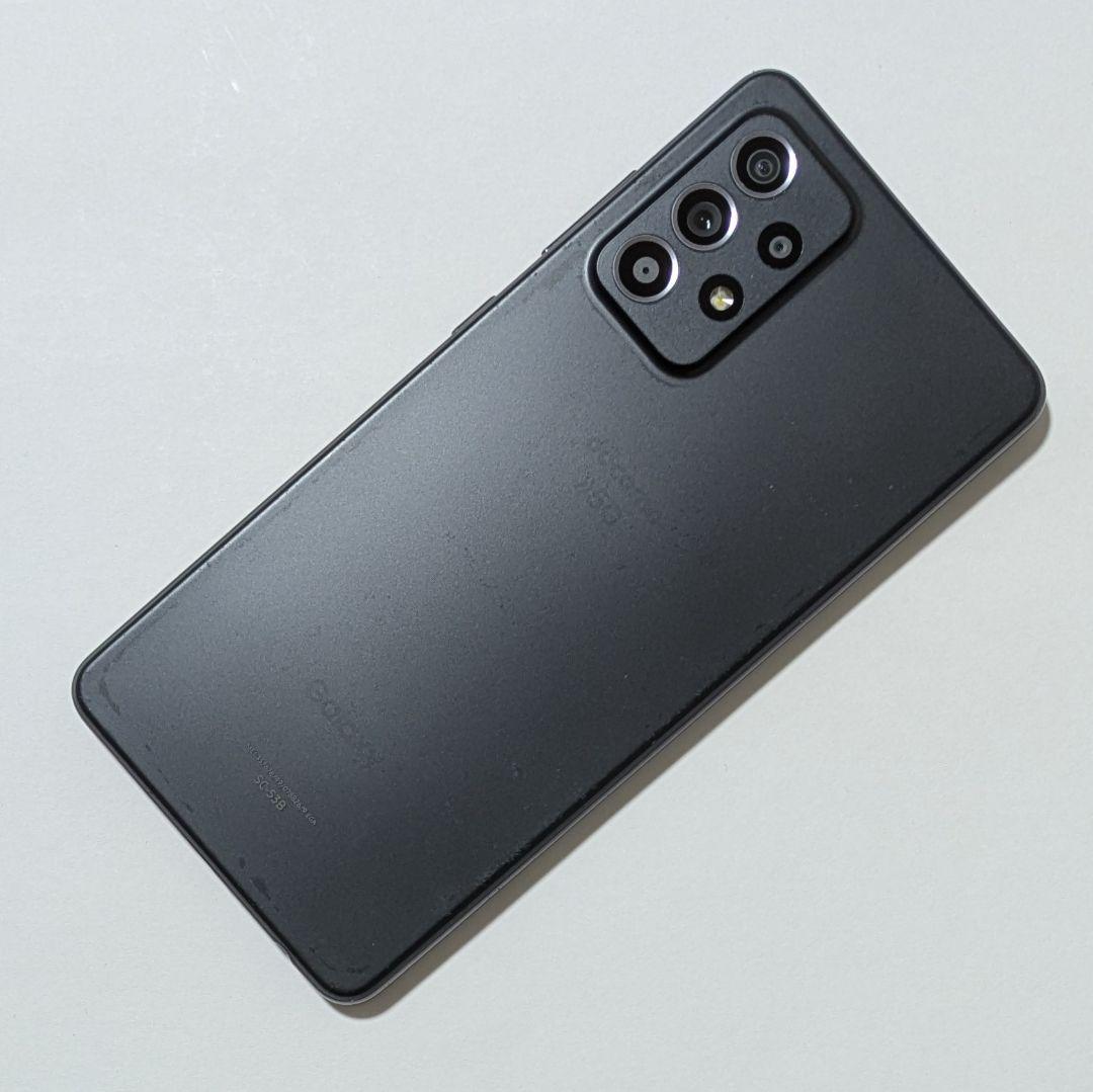 Galaxy A52 5G SC-53B ブラック ドコモ SIMロック解除品