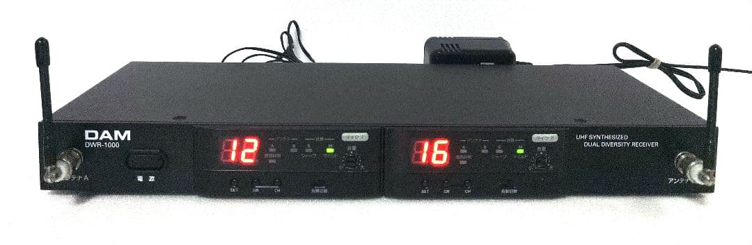 第一興商　DAM DWR-1000ワイヤレスマイク受信機