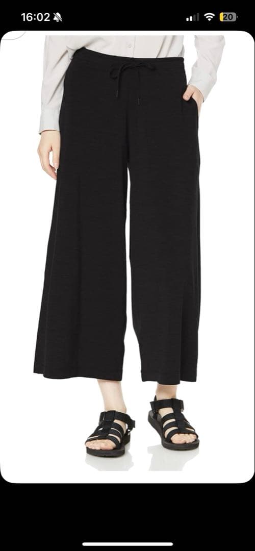 icebreaker ブラック ワイドパンツ　日本サイズM新品未使用