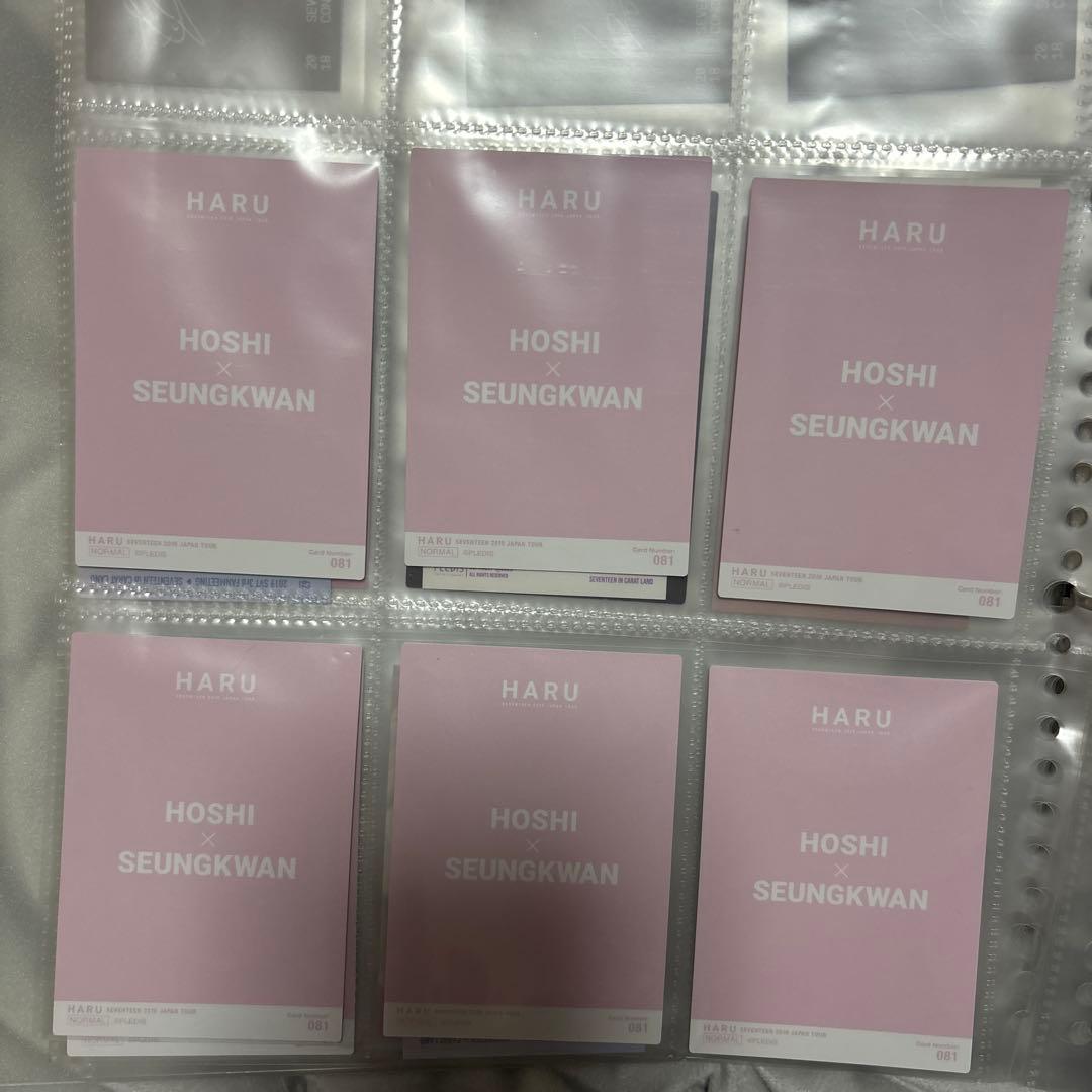 SEVENTEEN トレカ　ペア