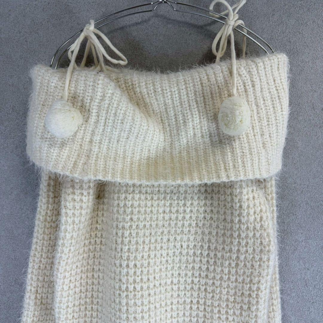 希少 LIZ LISA ケーブル編み オフショル ニット ミニ丈 ワンピース