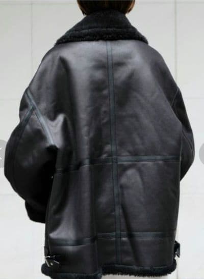 イケPさま専有　AP STUDIO 別注DUNST ライダースムートン