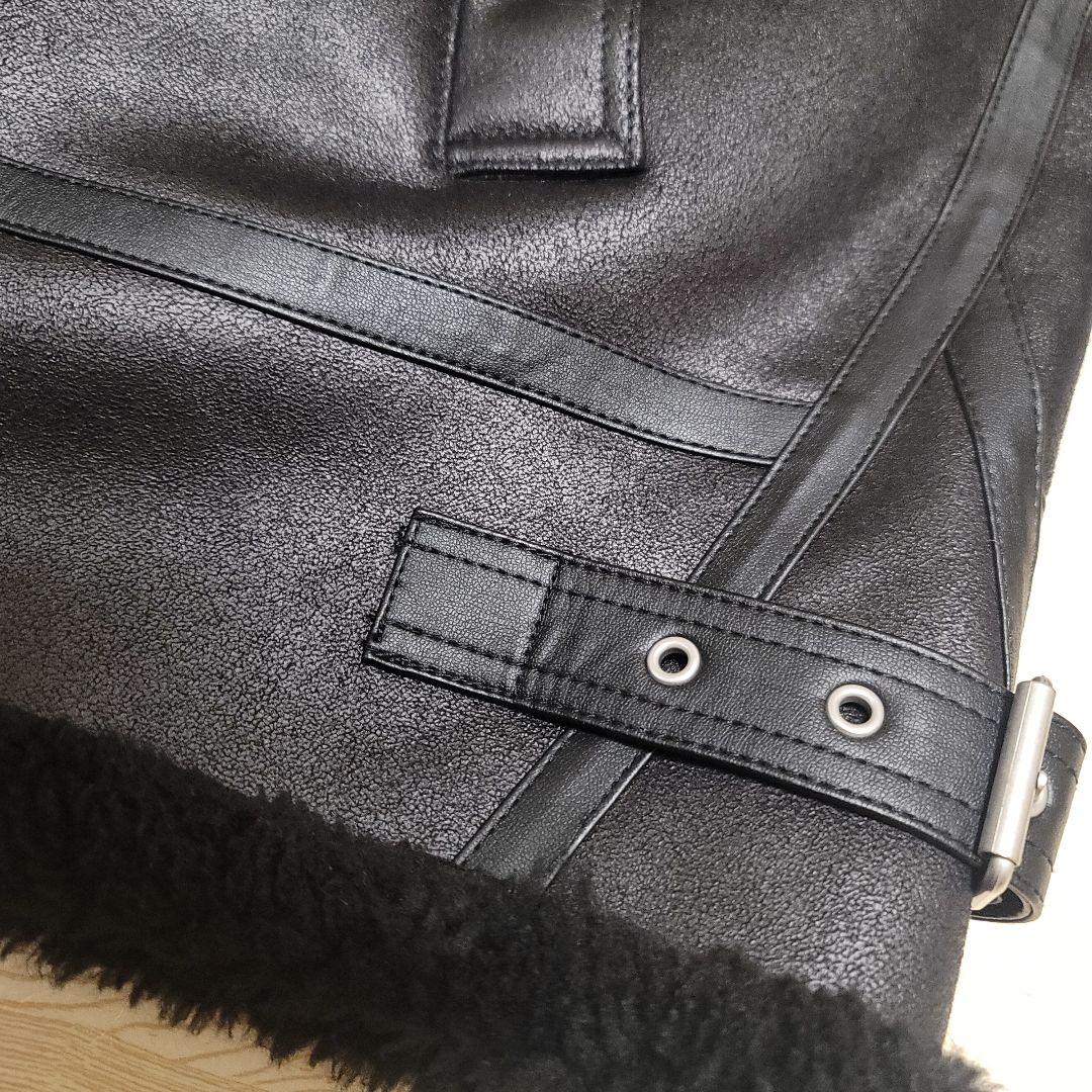 イケPさま専有　AP STUDIO 別注DUNST ライダースムートン