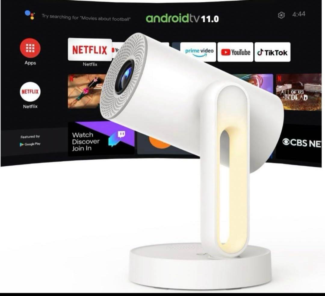 【美品】ETOE プロジェクター Android TV 11.0 新品
