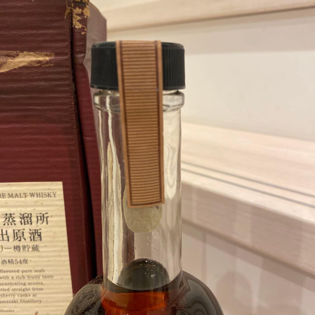 サントリー山崎蒸溜所 樽出原酒 シェリー樽貯蔵　冊子　箱付き