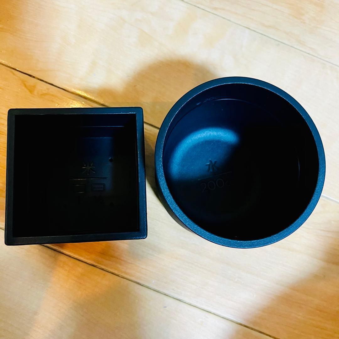 【極美品】バルミューダ BALMUDA K03A-BK 炊飯器 ブラック 3合