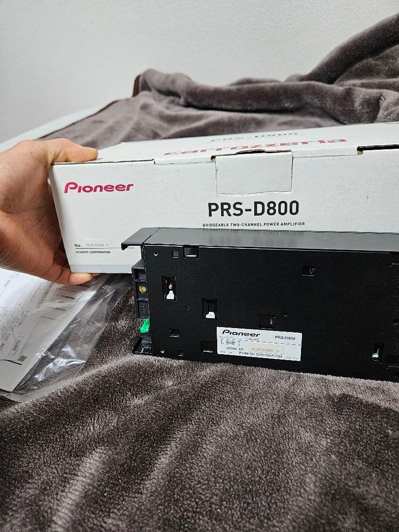 Pioneer PRS-D800 2チャンネルパワーアンプ