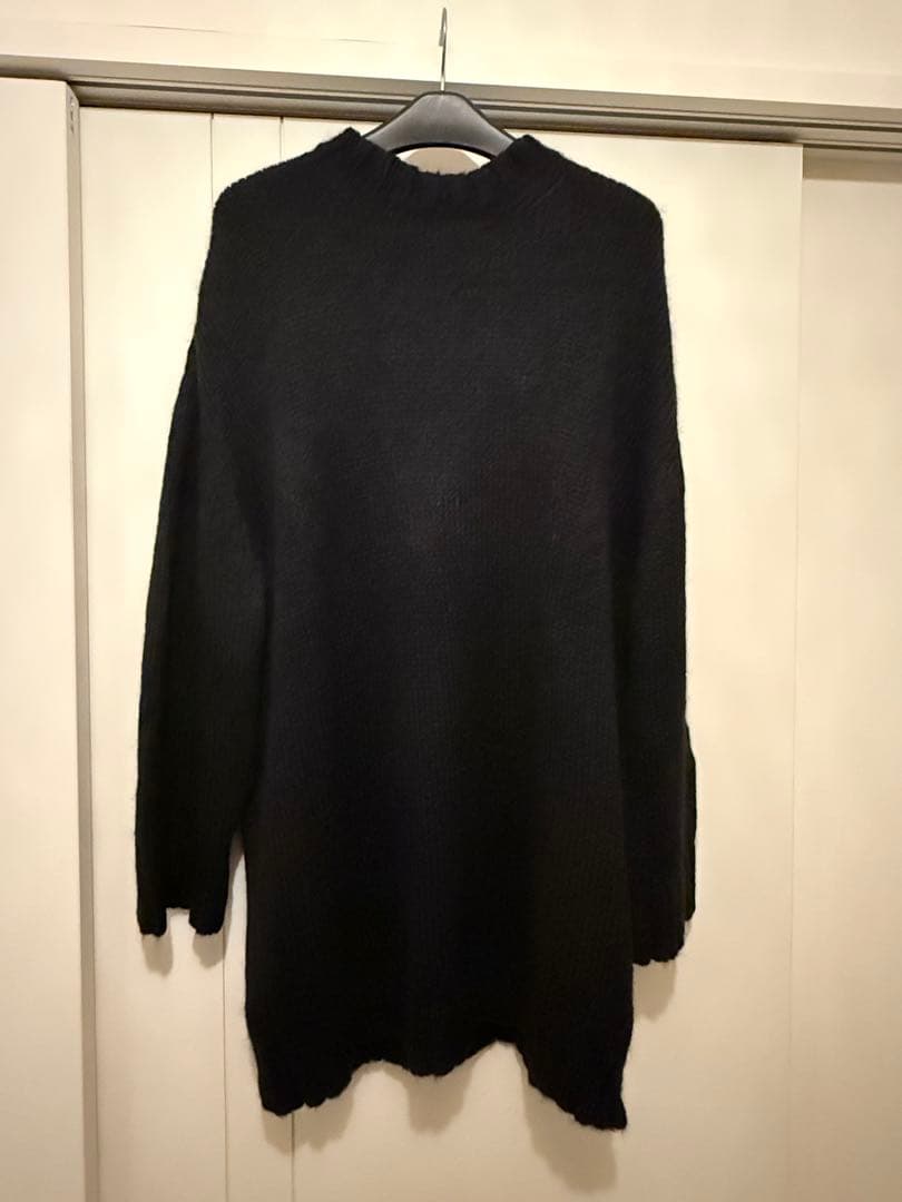 JW ANDERSON 黒 オーバーサイズ セーター