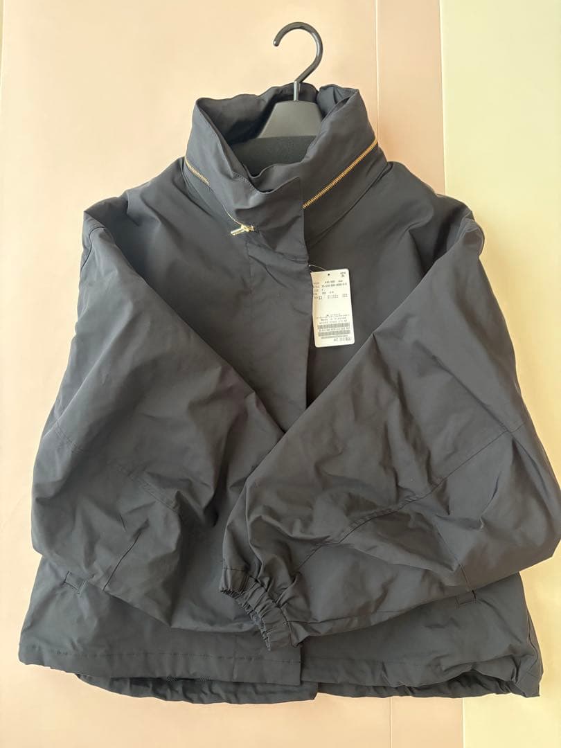 Deuxieme Class WASHED STAND ZIPブルゾン