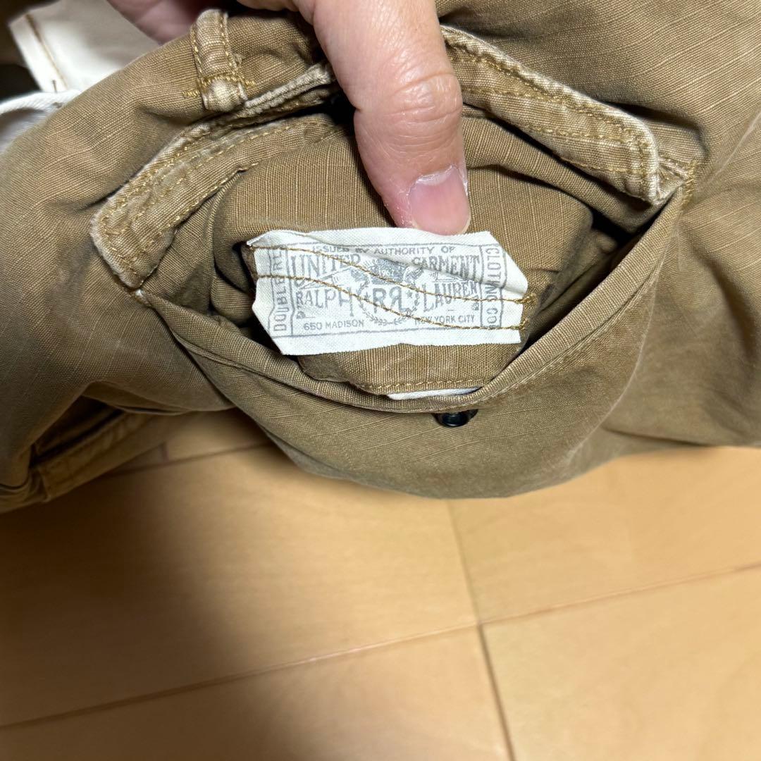 RRL ダブルアールエル コットン ミリタリー カーゴパンツ W29 L30