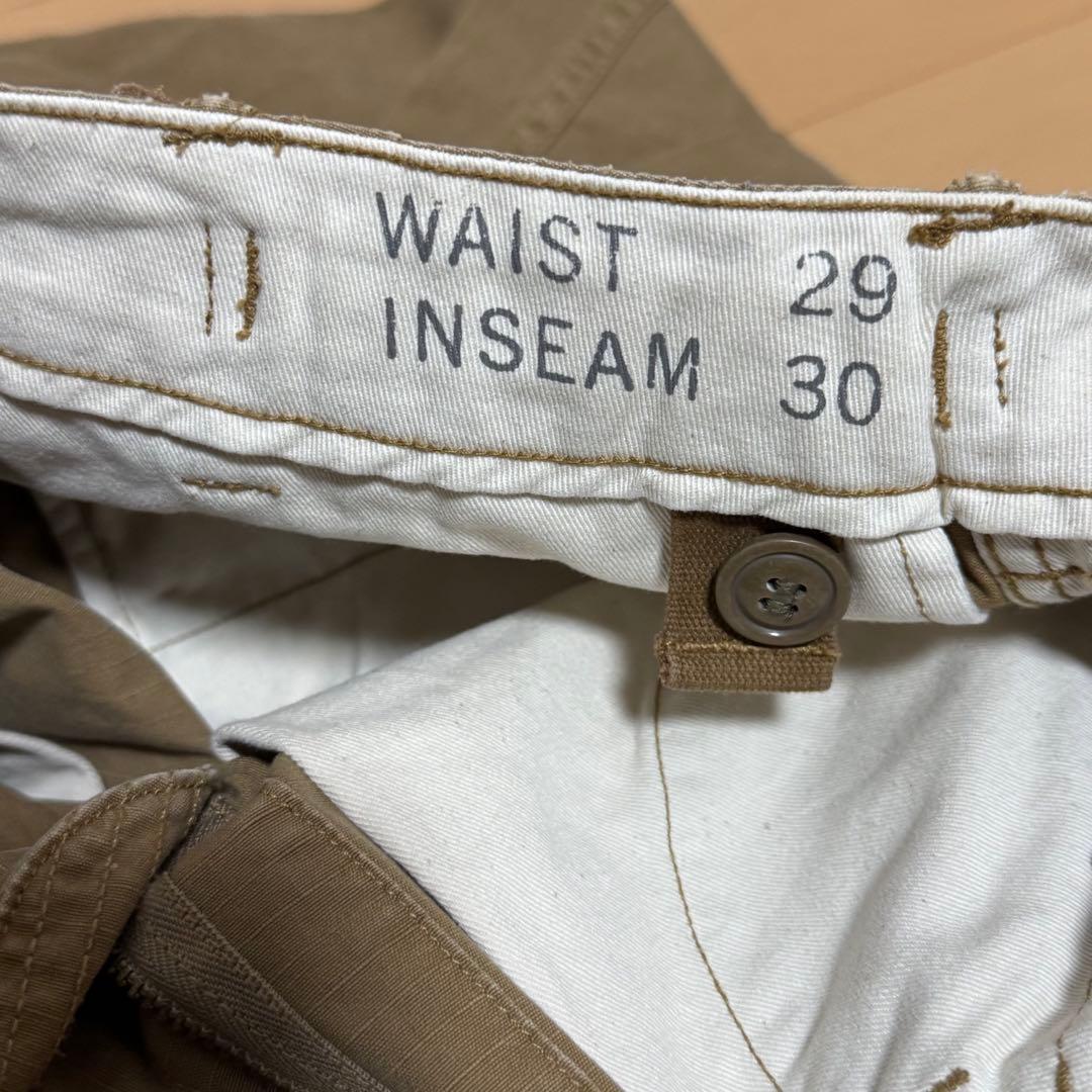 RRL ダブルアールエル コットン ミリタリー カーゴパンツ W29 L30