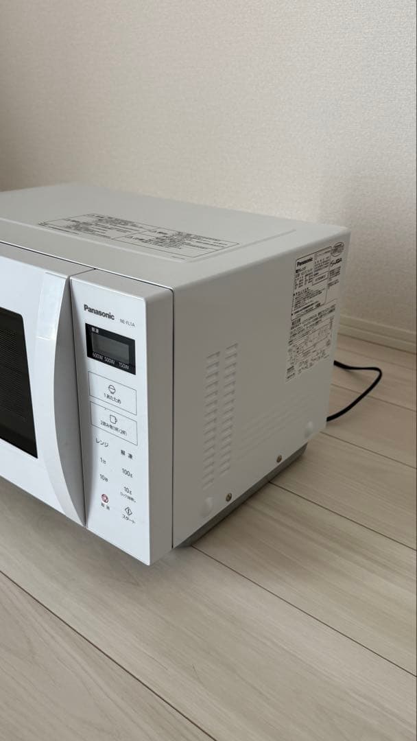 Panasonicパナソニック レンジ ホワイト NE-FL1C-W 22L