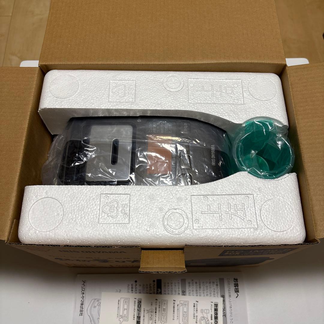 アイリスオーヤマ 炊飯器 3合 IH 分離式 RC-IM30-B ブラック
