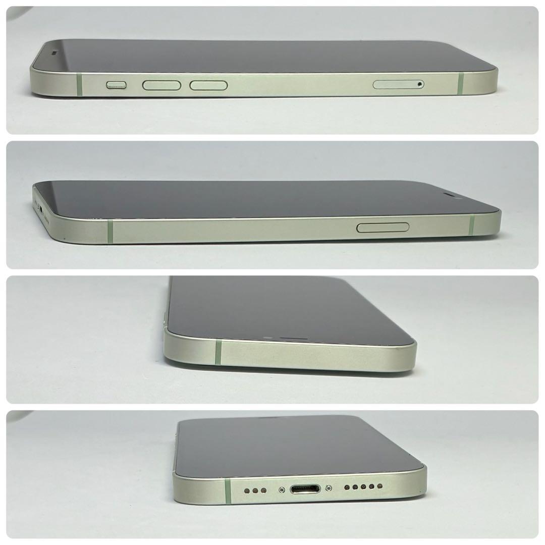 M17【電池新品　100％表示】 iPhone 12　256GB　グリーン