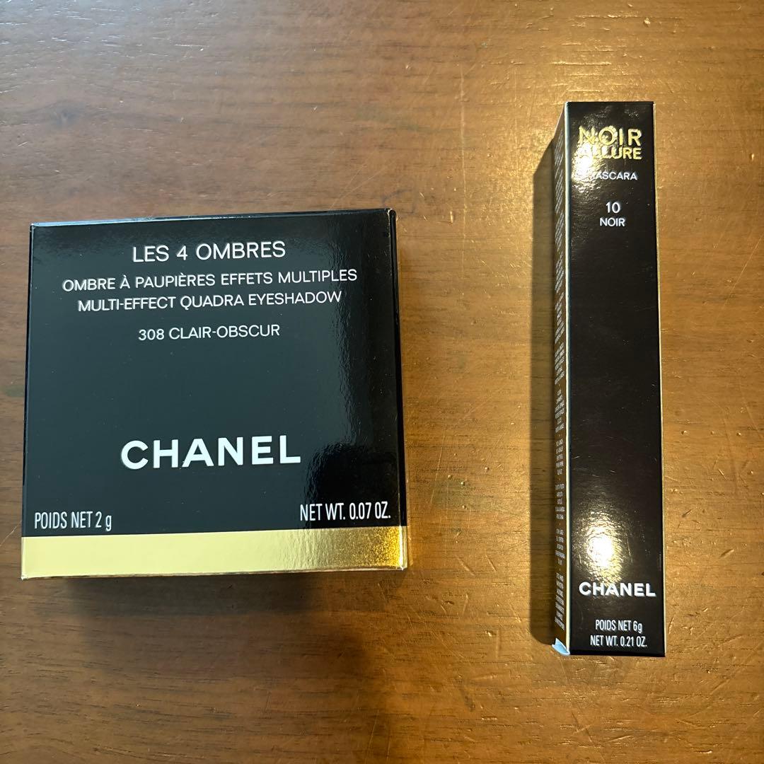 CHANEL アイシャドウ　308 マスカラ　ヌワール　アリュール　10