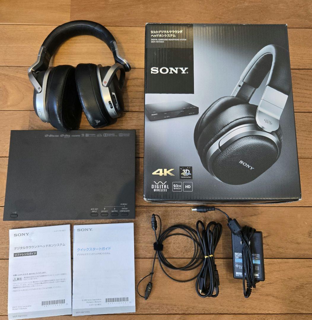 ソニー　ワイヤレスサラウンドヘッドフォン　MDR-HW700DS