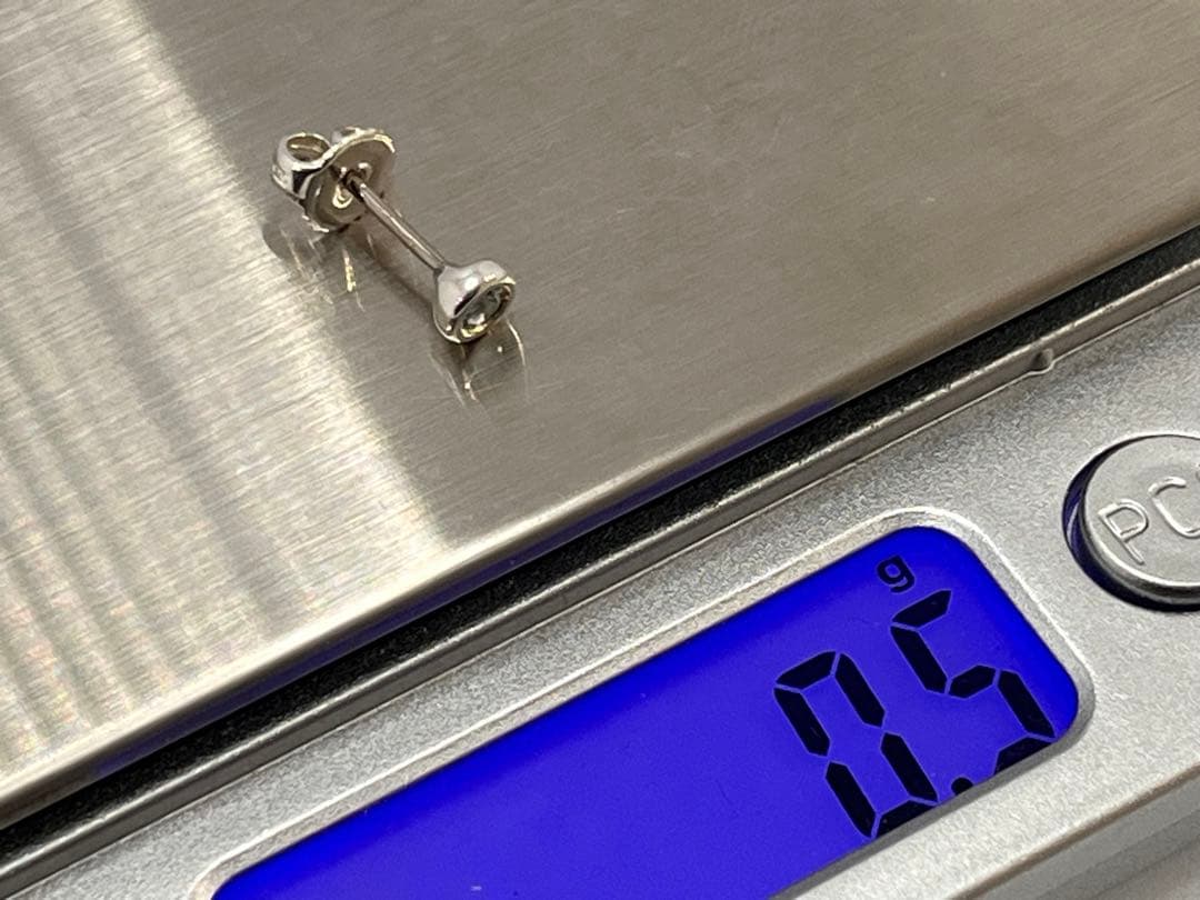 c720 ティファニー　バイザヤード　アクアマリン　ピアス　シルバー　925