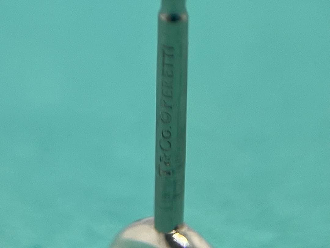 c720 ティファニー　バイザヤード　アクアマリン　ピアス　シルバー　925